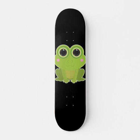 Kikker Uitsnede Persoonlijk Skateboard (Voorkant)