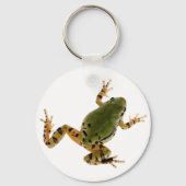 Kikker van de Arizona-boom boven wit Sleutelhanger (Voorkant)