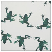  kikker van de botanische boom stof (Swatch)