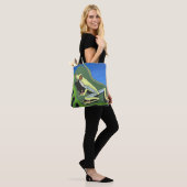 Kikker van de klimboom tote bag (Op model)