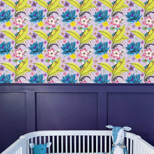 Kikker van de rode oogboom behang