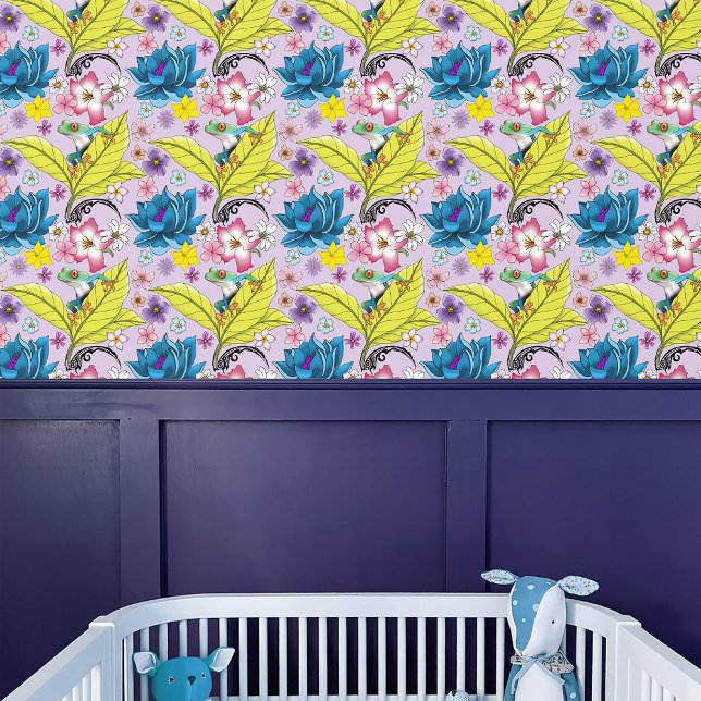 Kikker van de rode oogboom behang (Creator heeft geüpload)