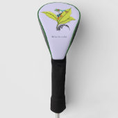 Kikker van de rode oogboom golfheadcover (Voorkant)