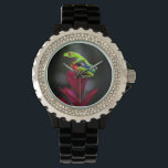 Kikker van de rode oogboom horloge<br><div class="desc">Tom Norring / DanitaDelimont.com | Midden-Amerika, Costa Rica | Kikker met rode ogen. Sarapiqui. Costa Rica. Midden-Amerika.</div>