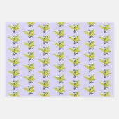 Kikker van de rode oogboom inpakpapier vel (Voorkant 3)