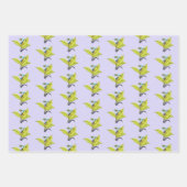 Kikker van de rode oogboom inpakpapier vel (Voorkant)