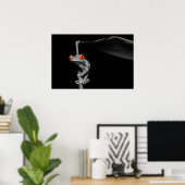 Kikker van de rode oogboom poster (Thuiskantoor)