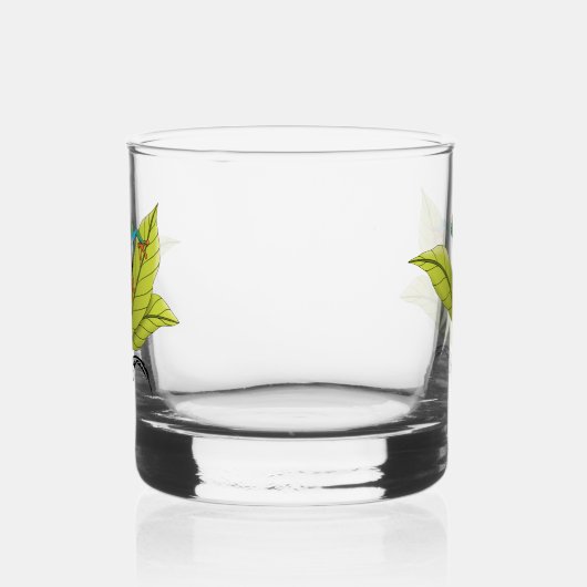 Kikker van de rode oogboom whisky glas (Links)
