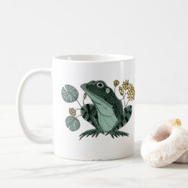 Kikker van de vijver koffiemok