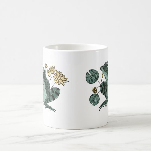 Kikker van de vijver koffiemok (Center)