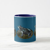 Kikker van gras, gepeld, koffie-Mok Mok (Midden)