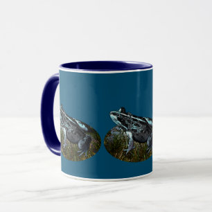 Kikker van gras, gepeld, koffie-Mok Mok