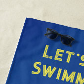 Kikker van keuken- en zwemwater strandlaken (In situ)