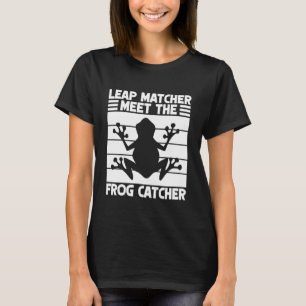Kikker Vangende Sprong Matcher Ontmoet De Kikker V T-shirt
