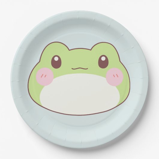 Kikker Verjaardag Kinder kamer Wall Art Paper Bord (Voorkant)