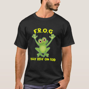 Kikker vertrouwt volledig op de gave van het chris t-shirt