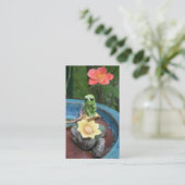 Kikker Visitekaartje (Staand voorkant)