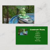 Kikker Visitekaartje (Voorkant / Achterkant)