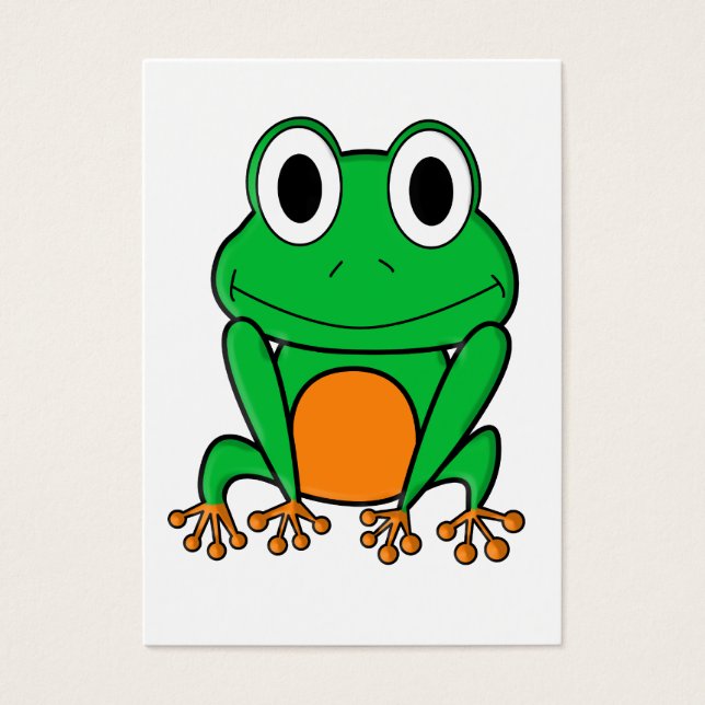 Kikker Visitekaartjes (Voorkant)