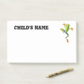 Kikker voor de kotelboom post-it® notes (Op bureau)