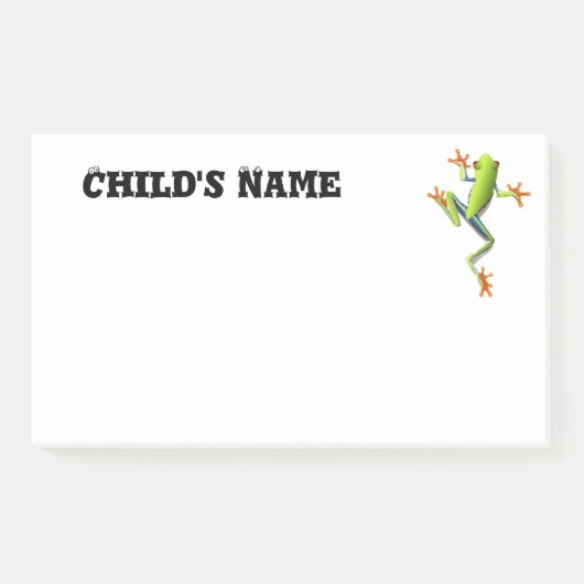 Kikker voor de kotelboom post-it® notes (Voorkant)