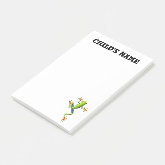 Kikker voor de kotelboom post-it® notes (Schuin)