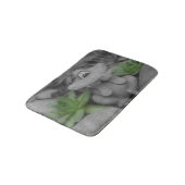 Kikker voor de tuinbouw en het succes daarvan badmat (Gekanteld)