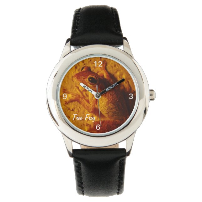 Kikker voor glimlachen horloge (Voorkant)