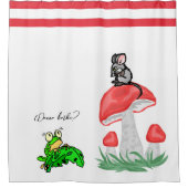 Kikker voor het gordijn (Voorkant)