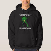 Kikker voor jongens die een groenboomschop doken hoodie (Voorkant)