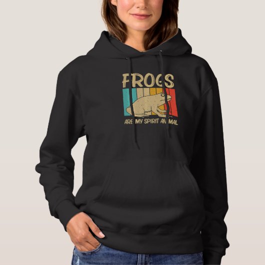 Kikker voor mannen Toad Catcher Dier Hoodie (Voorkant)