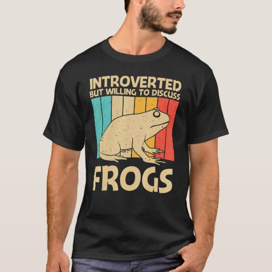 Kikker voor mannen Toad Catcher Dier T-shirt (Voorkant)