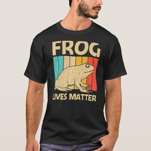 Kikker voor mannen Toad Catcher Dier T-shirt (Voorkant)