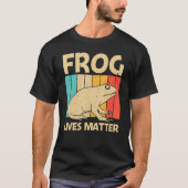 Kikker voor mannen Toad Catcher Dier T-shirt (Voorkant)