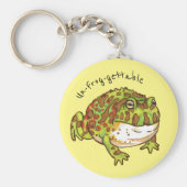  kikker voor paarden, onkikkervistabel sleutelhanger (Voorkant)