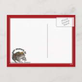 Kikker voor Valentijnsdag Feestdagenkaart (Achterkant)