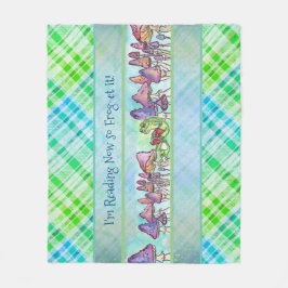 Kikker voor winkelboekje fleece deken