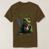 kikker wat t-shirt (Design voorkant)