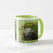 Kikker Water Lily Beauty Inspirerend Mok (Voorkant rechts)