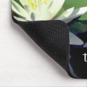 Kikker Water Lily Lotus Inspirerend Quote Muismat (Hoek)