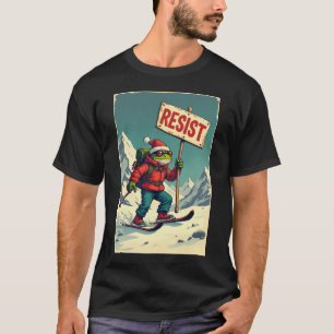 Kikker Weerstaat Portland Kikker Protest - Portlan T-shirt