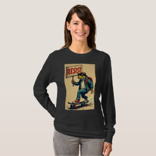 Kikker Weerstaat Portland Kikker Protest - Portlan T-shirt