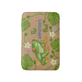 Kikker Welkom bij onze persoonlijke persoonlijke n Badmat (Voorkant Verticaal)