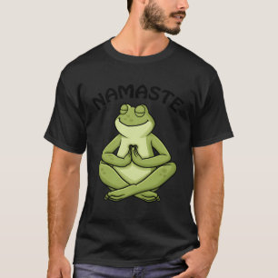 Kikker Yoga Geschenken Schattigee Kikker Liefhebbe T-shirt