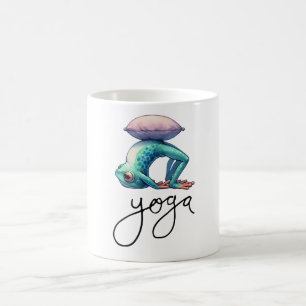 Kikker Yoga Koffiemok