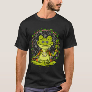 Kikker Yoga Meditatie T-shirt