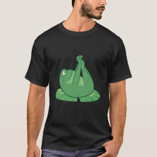 Kikker Yoga Meditatie Yoga Houden T-shirt