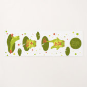 Kikker yoga pose yogamat (Voorkant (horizontaal))