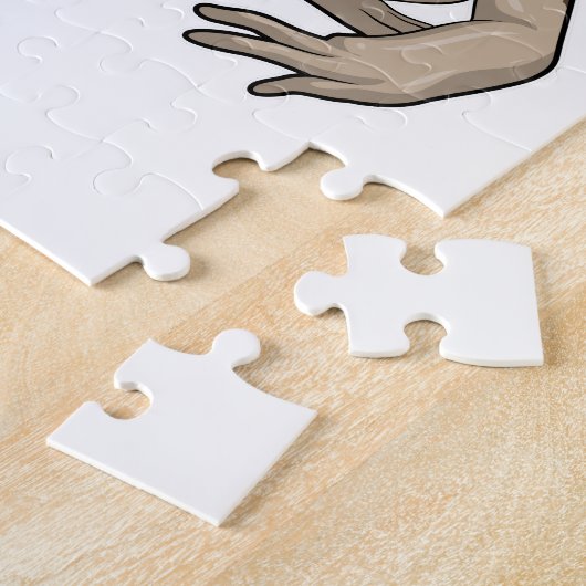 Kikker zonnebril legpuzzel (Zijkant)