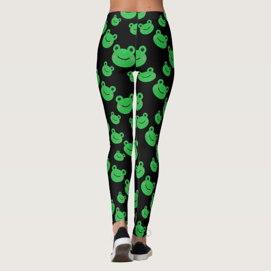 Kikker zwarte leggings (Achterkant)
